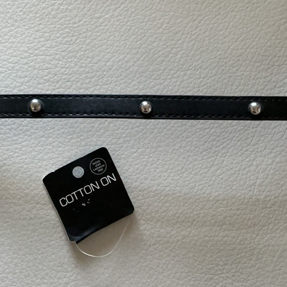 Cotton On Coker Necklace/Wrap Bracelet Gothic or Biker Style 15.5 in. in length. - Picture 4 of 8